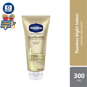Vaseline Gluta-Hya Serum Burst Lotion 300ml (Dewy Radiance / Flawless Bright)