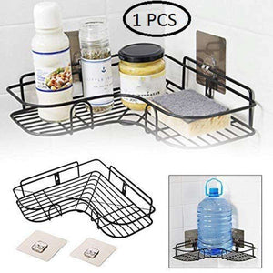 Space saving Metal Corner Rack For Bathroom & Kitchen