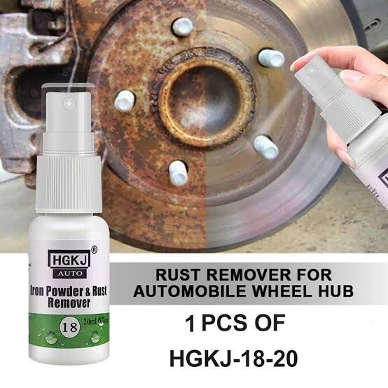 HGKJ 18 Car Paint Wheel Iron Powder Rust Remover