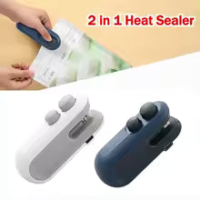 Bag Sealer Rechargeable 2 In 1- Heavy Duty